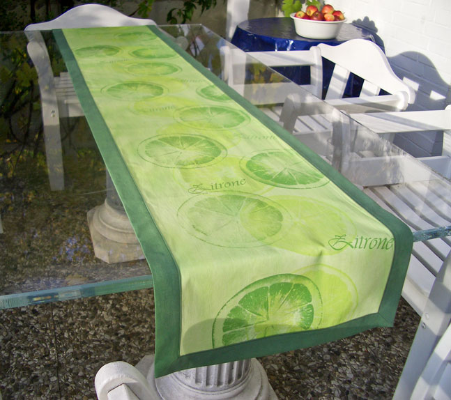 Tischläufer zitrus